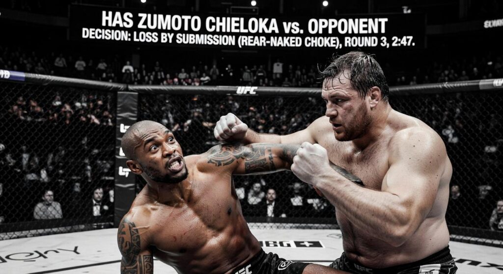 has zumoto chieloka ever lost a fight